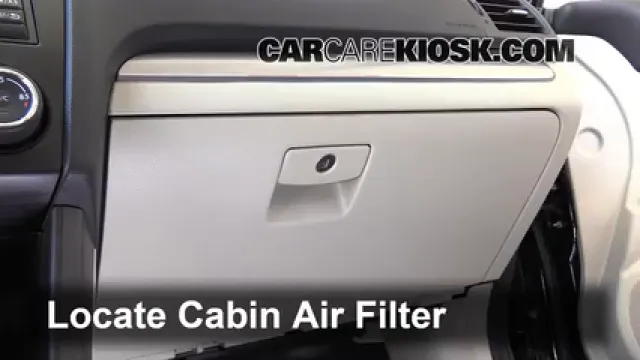 2014 Subaru XV Crosstrek Limited 2.0L 4 Cyl. Filtro de aire (interior) Cambio